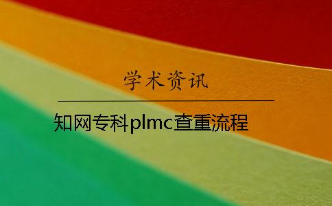 知網專科plmc查重流程