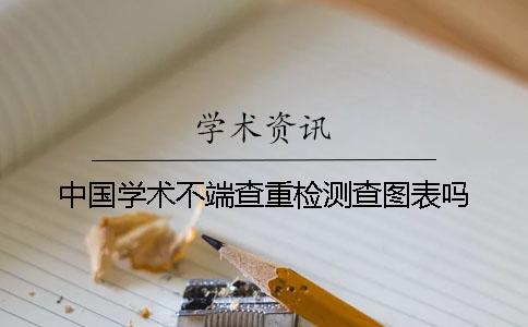 中國學術不端查重檢測查圖表嗎
