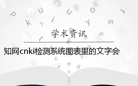 知網cnki檢測系統圖表里的文字會論文檢測嗎